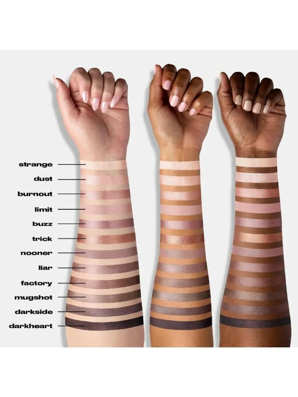 12 Rosy Soft Pink Neutral Eyeshadows Palette - Versatile Makeup for Everyday